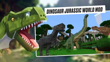 Dinosaur Jurassic World Mod Affiche