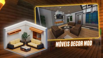 Mod Decor de Móveis Minecraft Cartaz