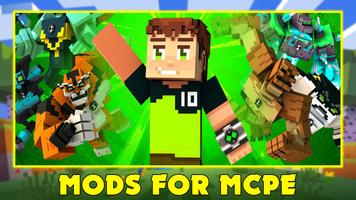 Ben 10 Mod for Minecraft PE الملصق