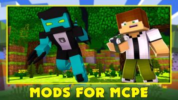 Ben 10 Mod for Minecraft PE تصوير الشاشة 1