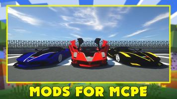 Cars Mod for MInecraft PE poster