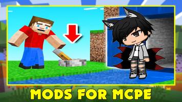 Gacha Mod for Minecraft Poster
