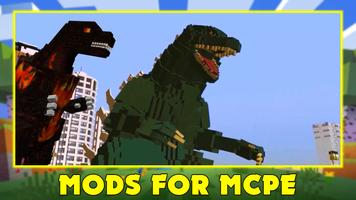 Godzilla Mod for Minecraft PE captura de pantalla 3