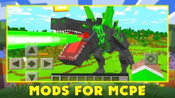 Godzilla Mod for Minecraft PE Poster