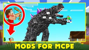 Godzilla Mod for Minecraft PE captura de pantalla 2