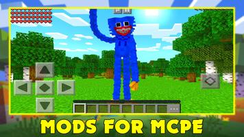 Huggy Wuggy Mod for Minecraft تصوير الشاشة 1