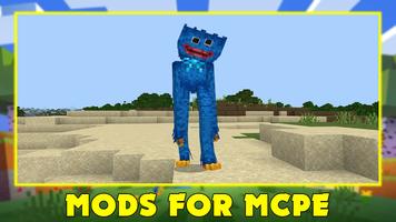 Huggy Wuggy Mod for Minecraft تصوير الشاشة 2