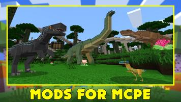 Jurrasic Mod for Minecraft PE تصوير الشاشة 1