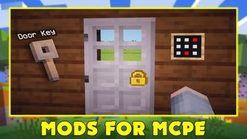 Lock Doors Mod for Minecraft Poster