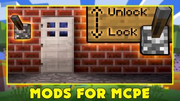 Lock Doors Mod for Minecraft captura de pantalla 1