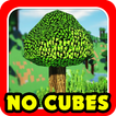 ”No Cubes Mod for Minecraft PE