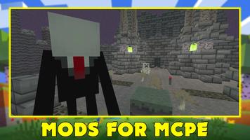 Slenderman Mod for Minecraft Poster