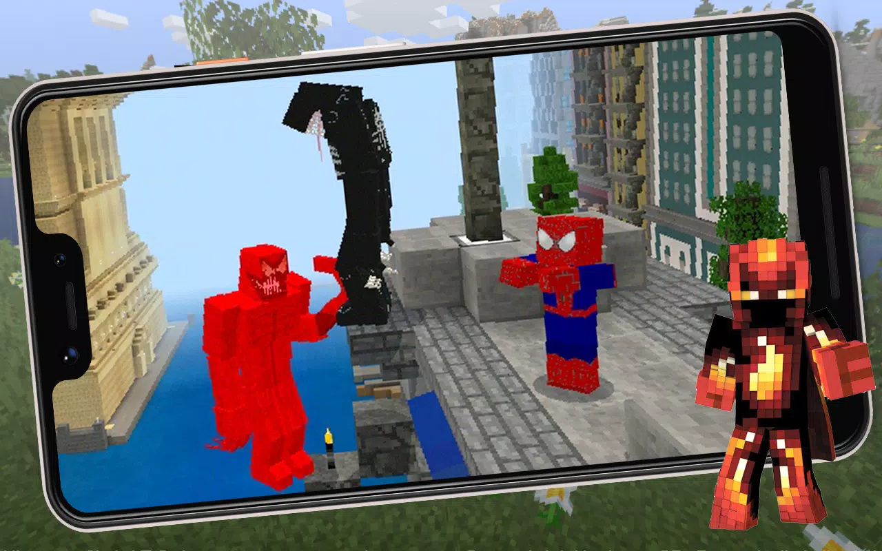 Download do APK de Homem-Aranha Jogo Minecraft para Android