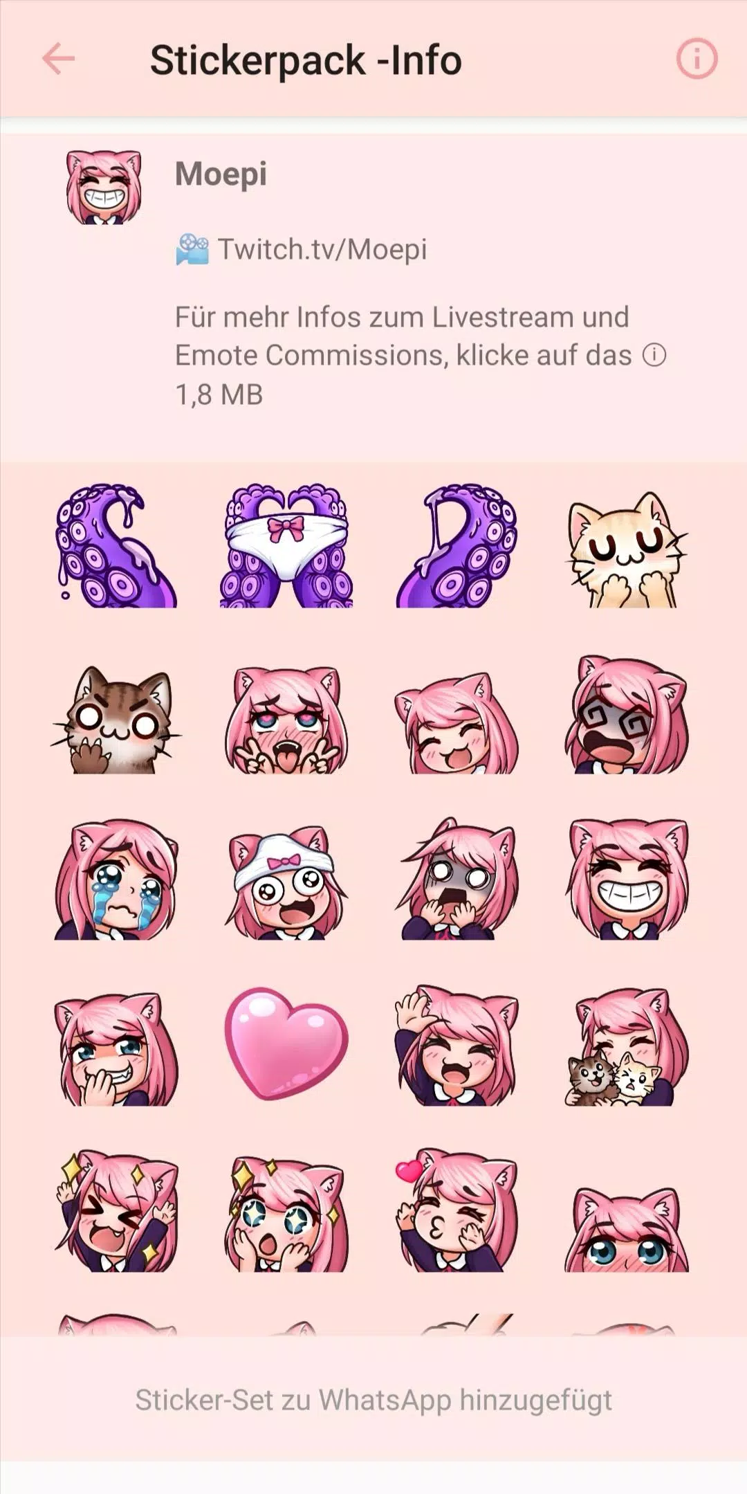 Moepi Twitch Emote Sticker for Android - APK Download