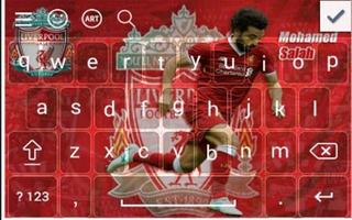 Mohamed Salah Theme Keyboard Ekran Görüntüsü 1