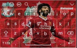 Mohamed Salah Theme Keyboard capture d'écran 2