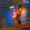 Rainbow Friends Fight Ninja 3D