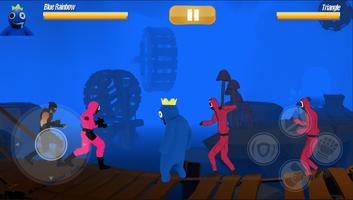Rainbow Friends Fight Ninja 3D screenshot 2