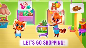 Rocky Red Panda's Supermarket 海报