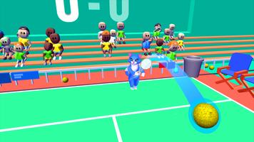 Cat Tennis GO screenshot 2