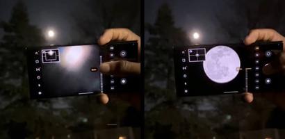 Moon Zoom Camera HD Quality poster