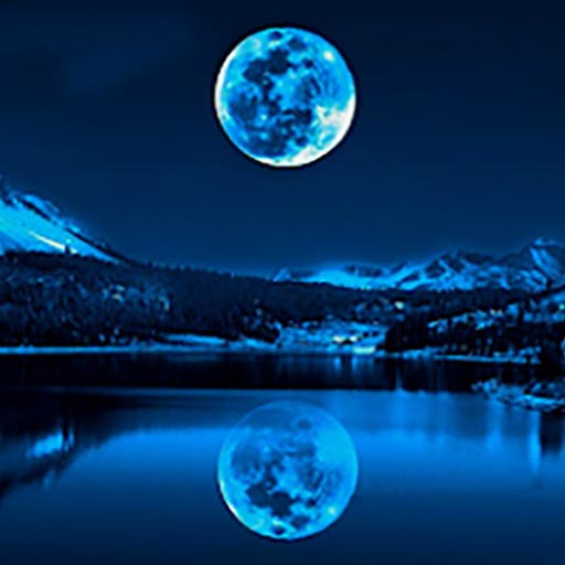 Mondschein Live Hintergrund