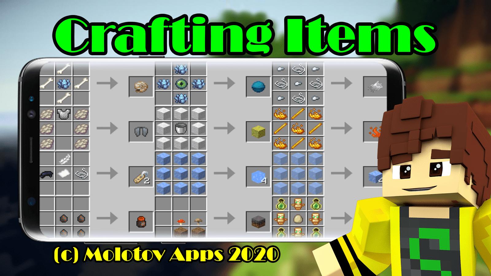 Crafting Items Mod 我的世界游戏安卓下载 安卓版apk 免费下载