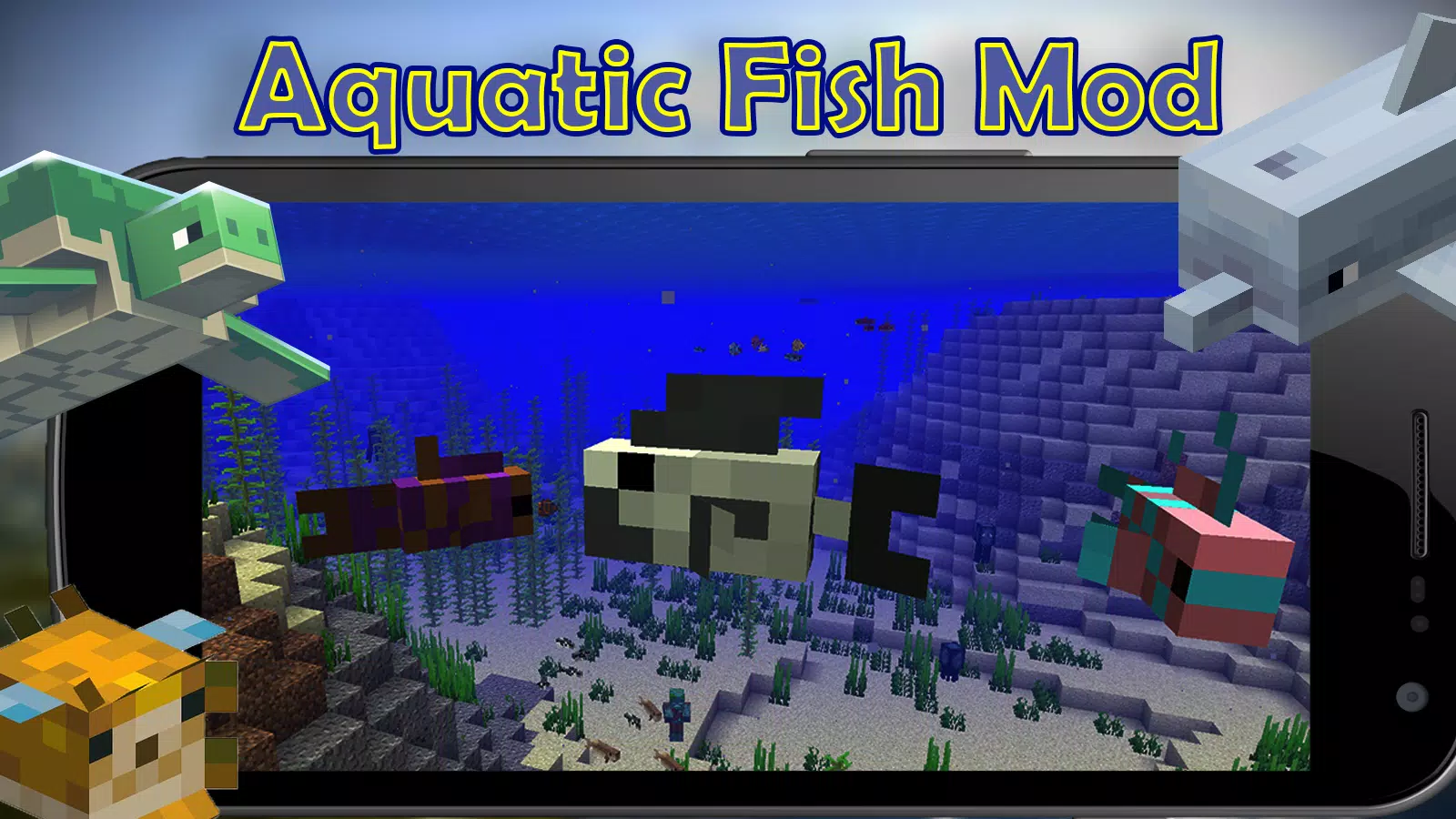 下载 适用于minecraft的鱼类mod 水生动物的安卓版本 下载 适用于minecraft的鱼类mod 水生动物的安卓版本