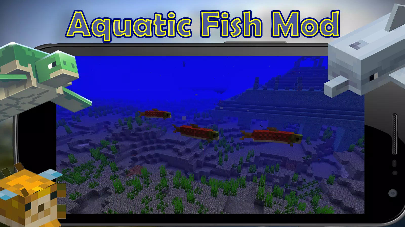 下载 适用于minecraft的鱼类mod 水生动物的安卓版本 下载 适用于minecraft的鱼类mod 水生动物的安卓版本