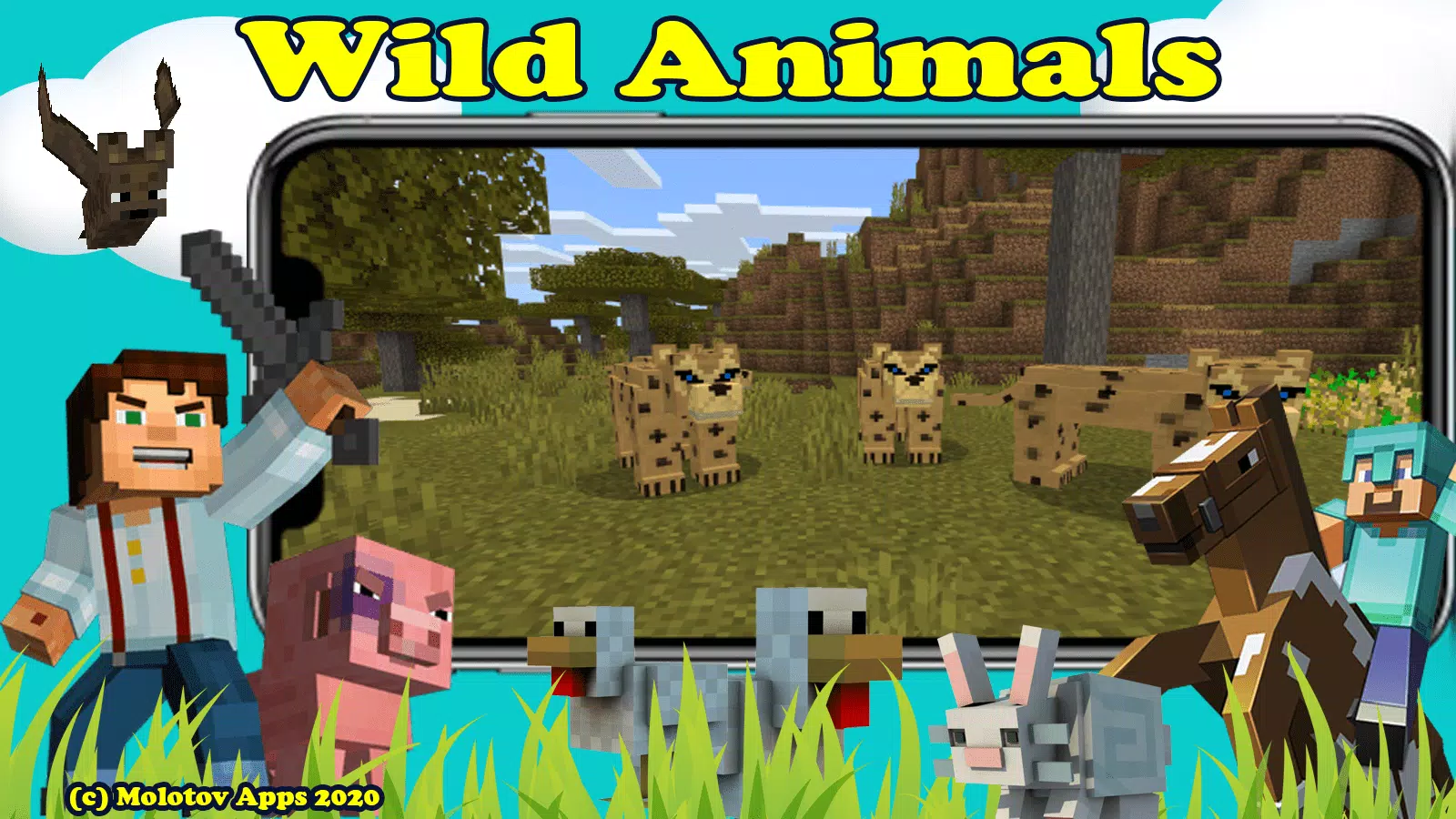 野生动物游戏minecraft Mod安卓下载 安卓版apk 免费下载