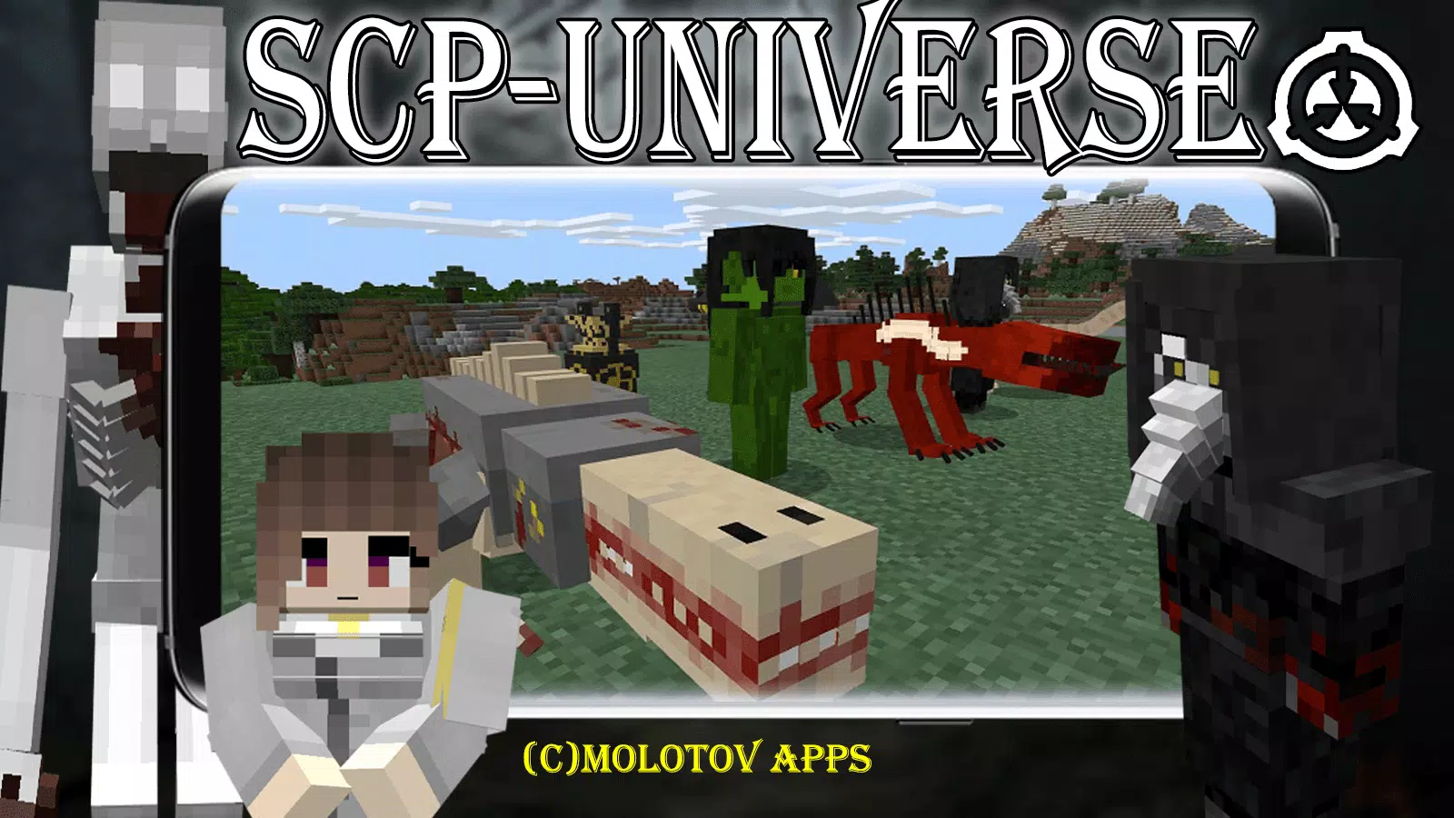 Android向けの Scp Minecraftの宇宙ゲームmod Apkをダウンロードしましょう