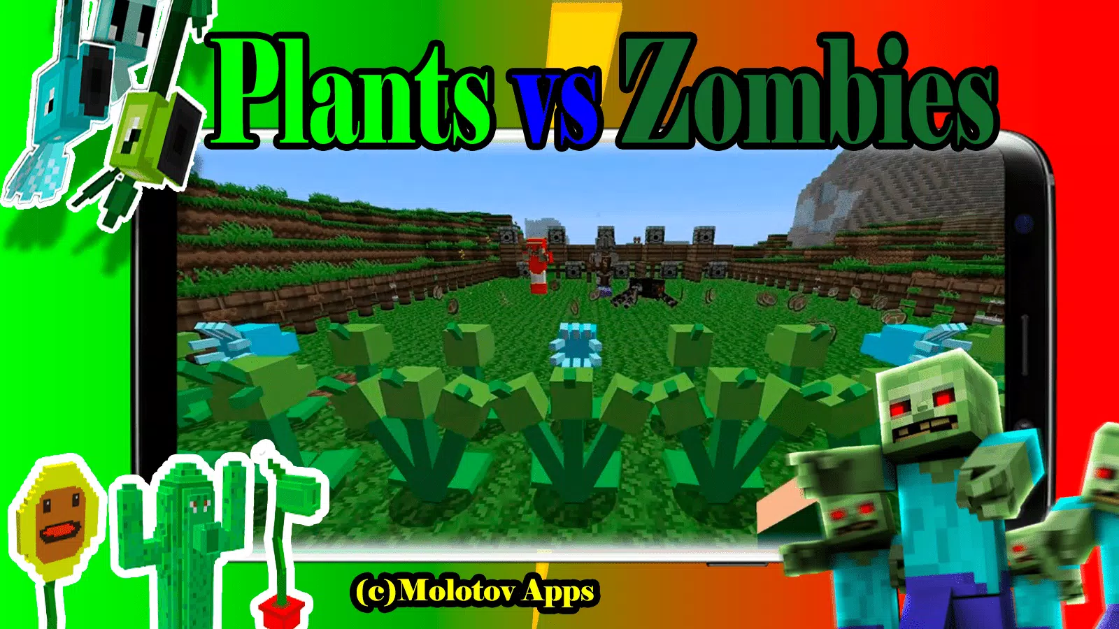 Tải xuống APK 🧟 Bản mod game Plants vs Zombies cho Minecraft cho ...