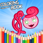 Mommy Long Legs Coloring Book icône