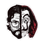 La Casa de Papel Stickers 2022