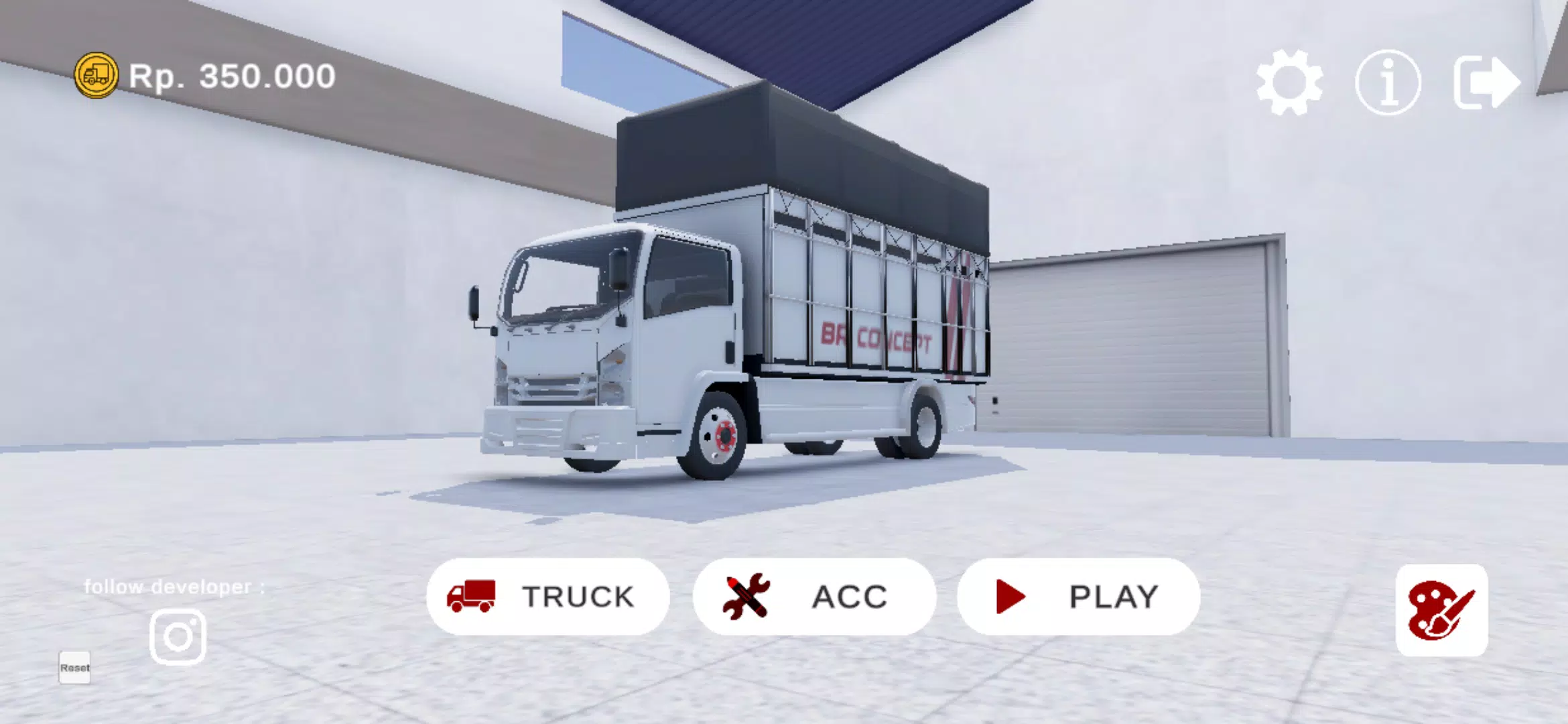 BR Truck Simulator Indonesia