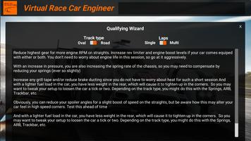 Virtual Race Car Engineer 2020 capture d'écran 3