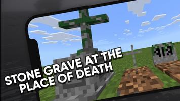 Gravestone Mod for Minecraft Cartaz