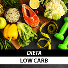 Receitas para dieta low carb أيقونة