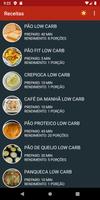 Poster Receitas para dieta low carb