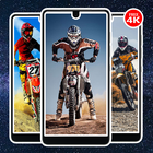 Motocross Wallpaper 4K icône