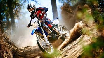 Enduro Dirt Bike Wallpaper スクリーンショット 3