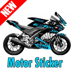 80+ Top Design cutting motor sticker иконка