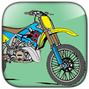 Coloração de motocicleta - app para colorir APK