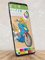 Motorcycle Coloring - Coloring app screenshot 2