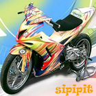 Idéias da pintura da motocicleta ícone
