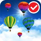 Blue Sky Balloon LWP أيقونة