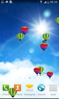 Blue Sky Balloon LWP 스크린샷 1