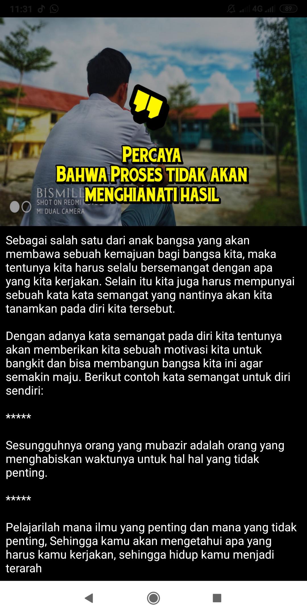 Kata Semangat Hijrah Cikimmcom