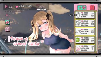 Chica Crecimiento Clicador captura de pantalla 2