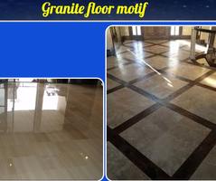 Granite floor motif poster